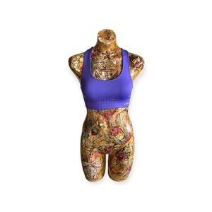 C9 Champion  athletic sports bra small purple stretch work out